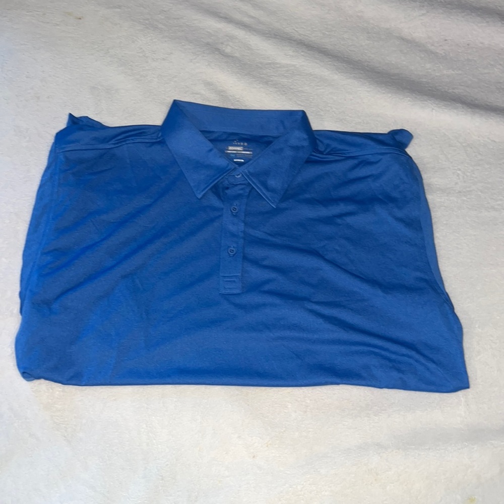 Zorrel athlete series blue golf shirt
